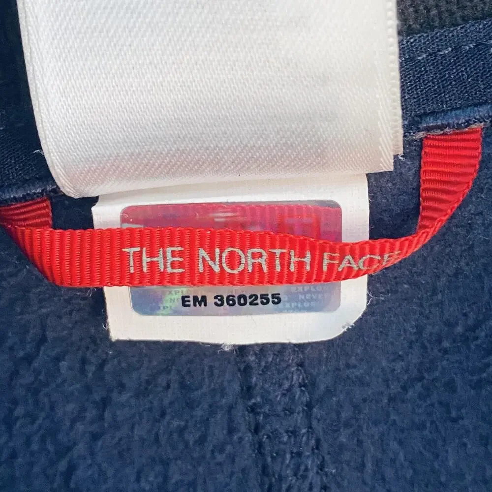 The North Face Jacket Mens Extra Large Blue Gray Full Zip Fleece gorpcore hiking